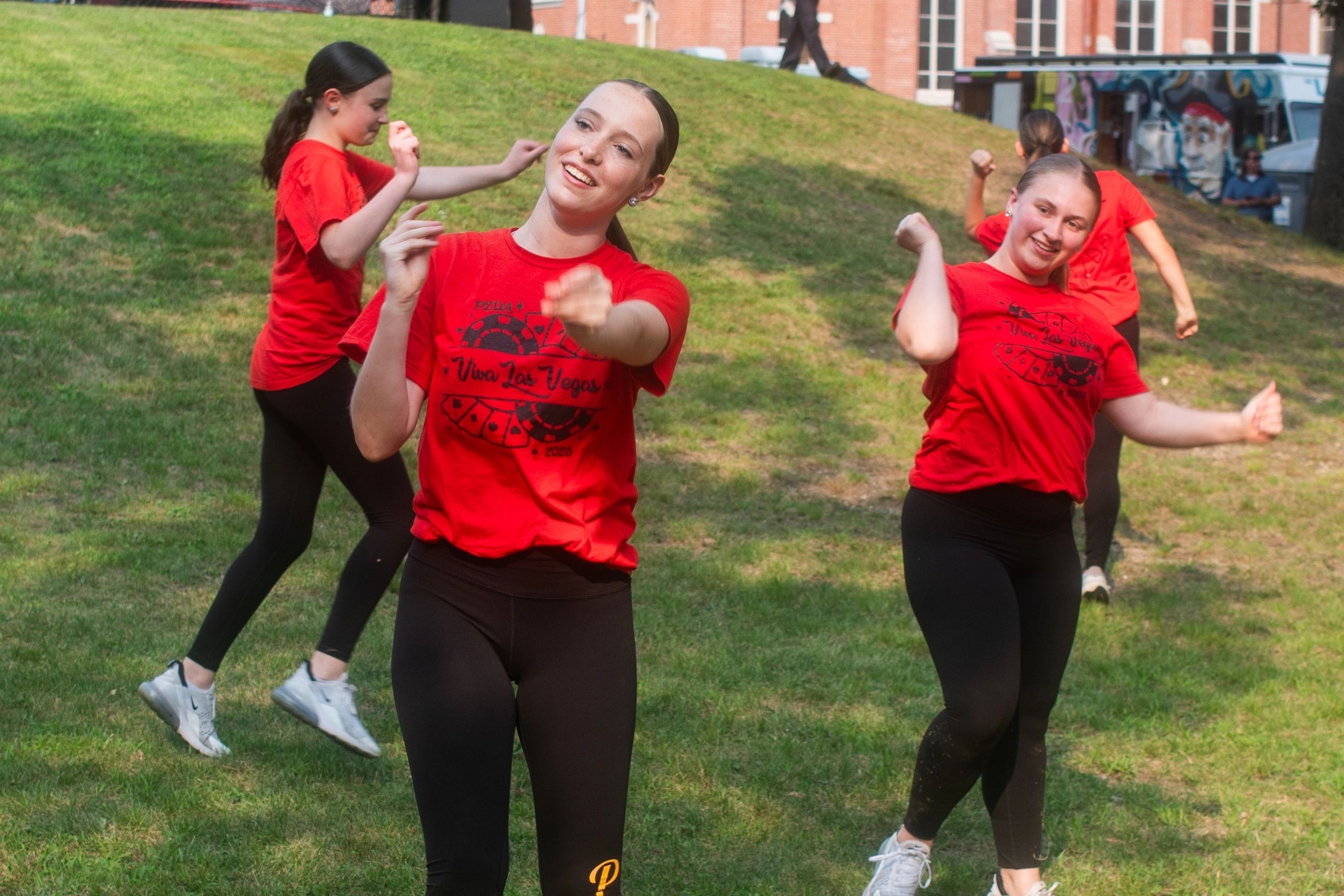 Members of the PZ Dance Academy put on a performance (photo by Steve Smith)
