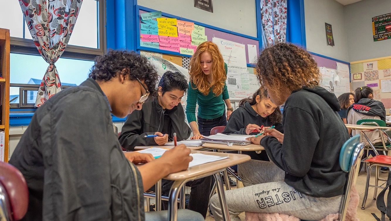 students from University Park Campus School (photo courtesy)