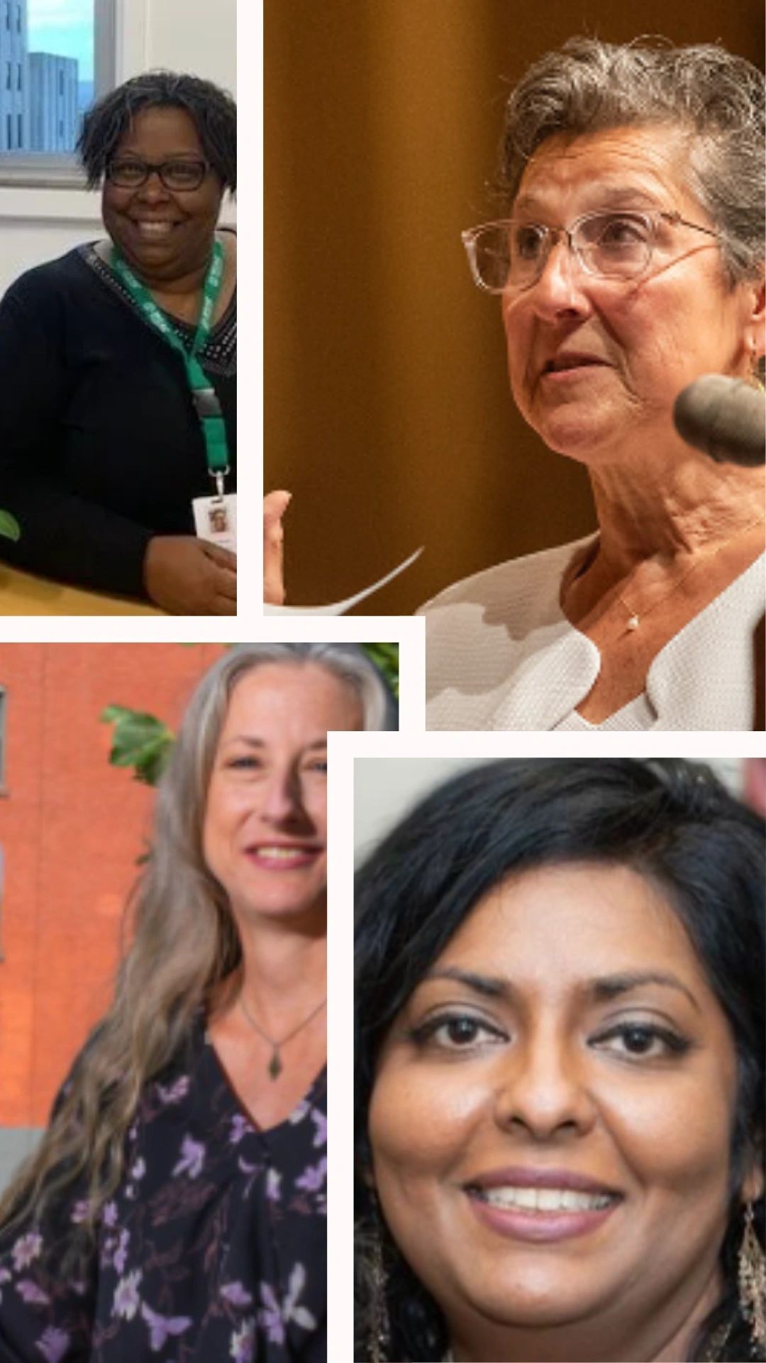 From top left clockwise: Maydee Morales