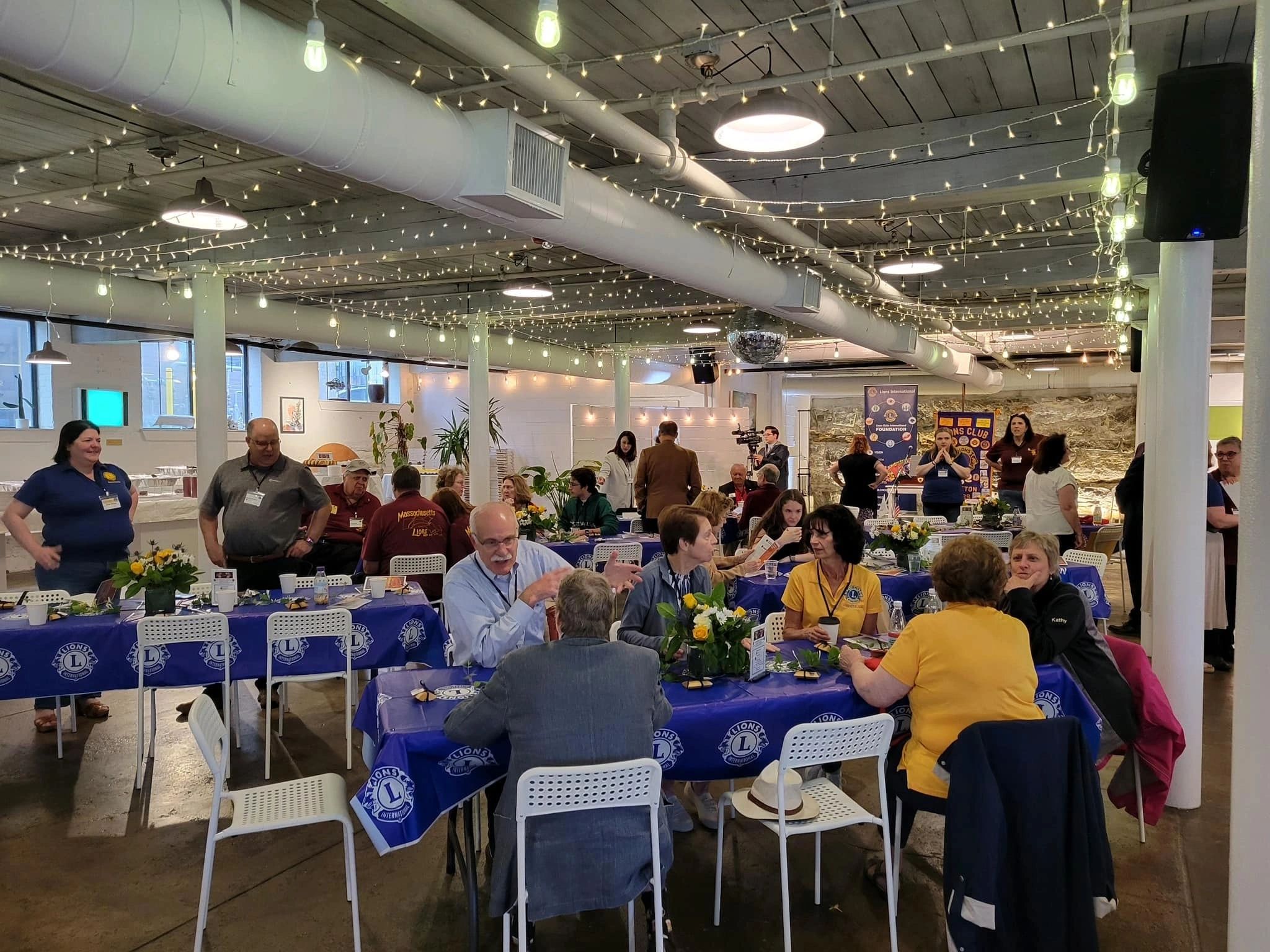 Dozens attended the special celebration at the White Room on Sunday (photo submitted)