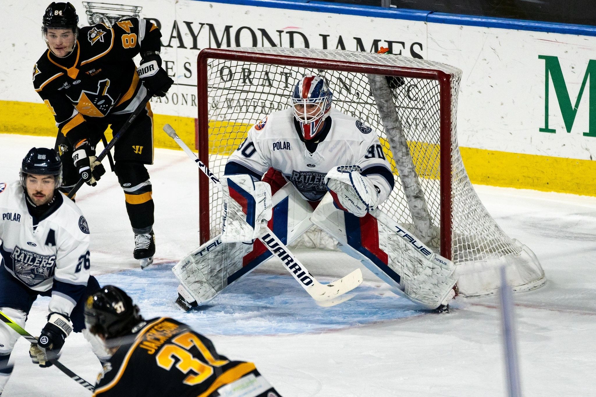 Goaltender Hugo Ollas (photo by Ben Schenck)