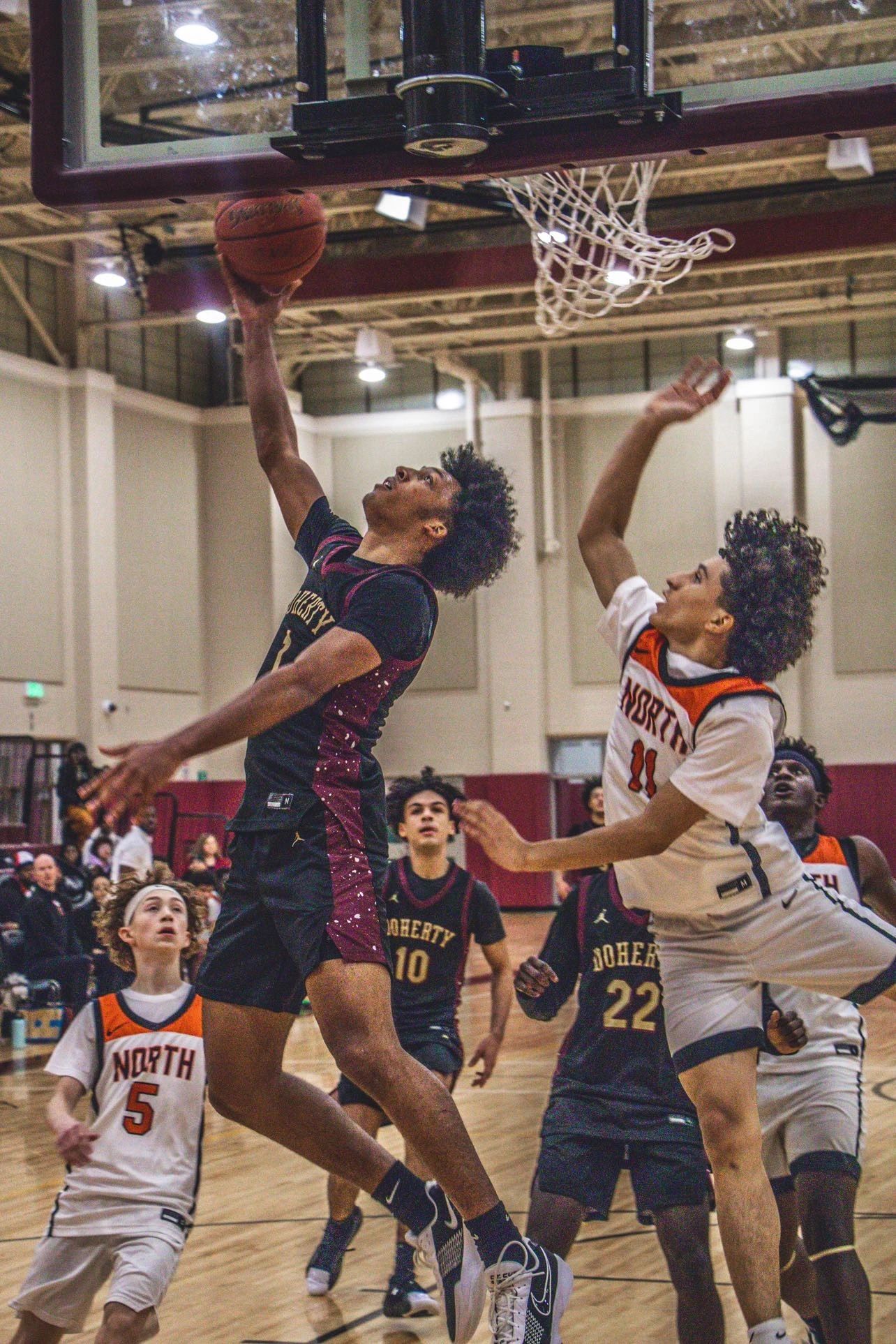 Senior Jamel Walker has led Doherty to the top spot in the Inter High standings (photo credit: Douglas Amagyei)
