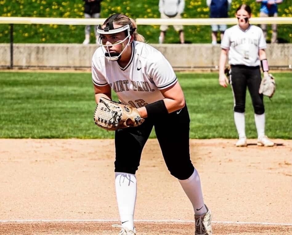 Bella Mara plays for Assumption University's softball team next year (photo by Amani Ngunjiri)