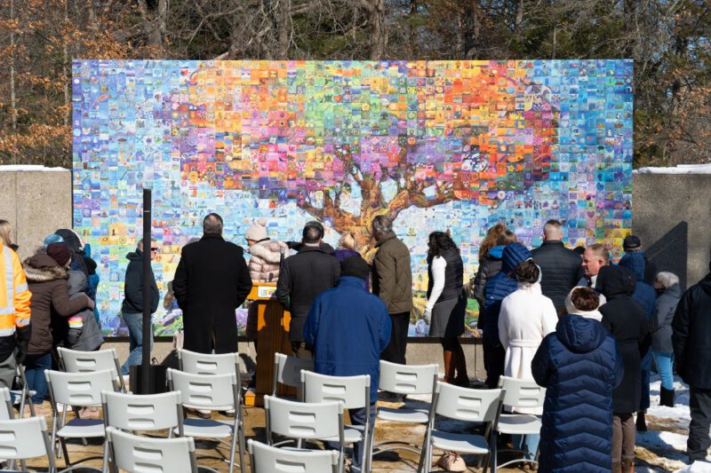 EcoTarium unveils mural to mark 200 years