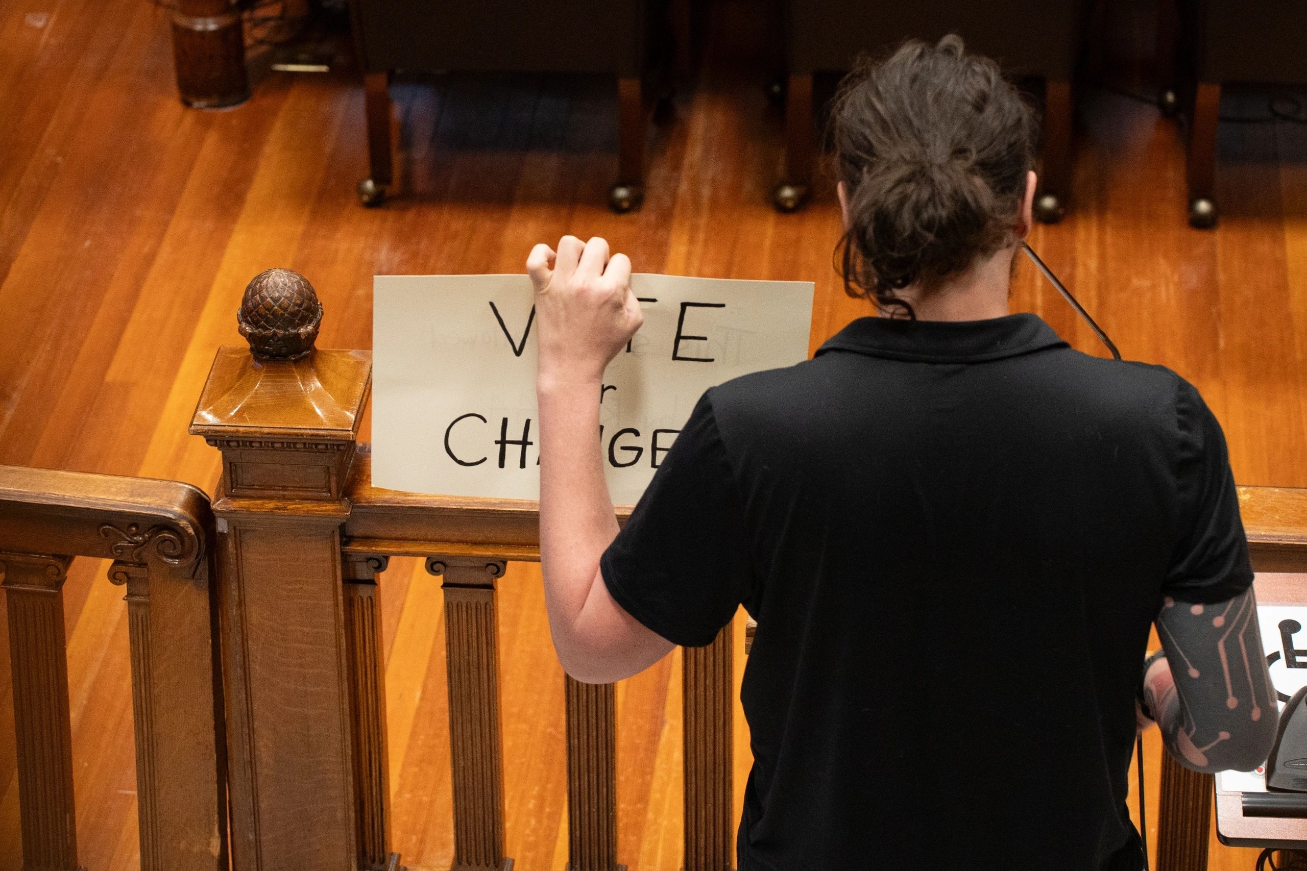Council voted to keep the public speaking limit to two minutes
