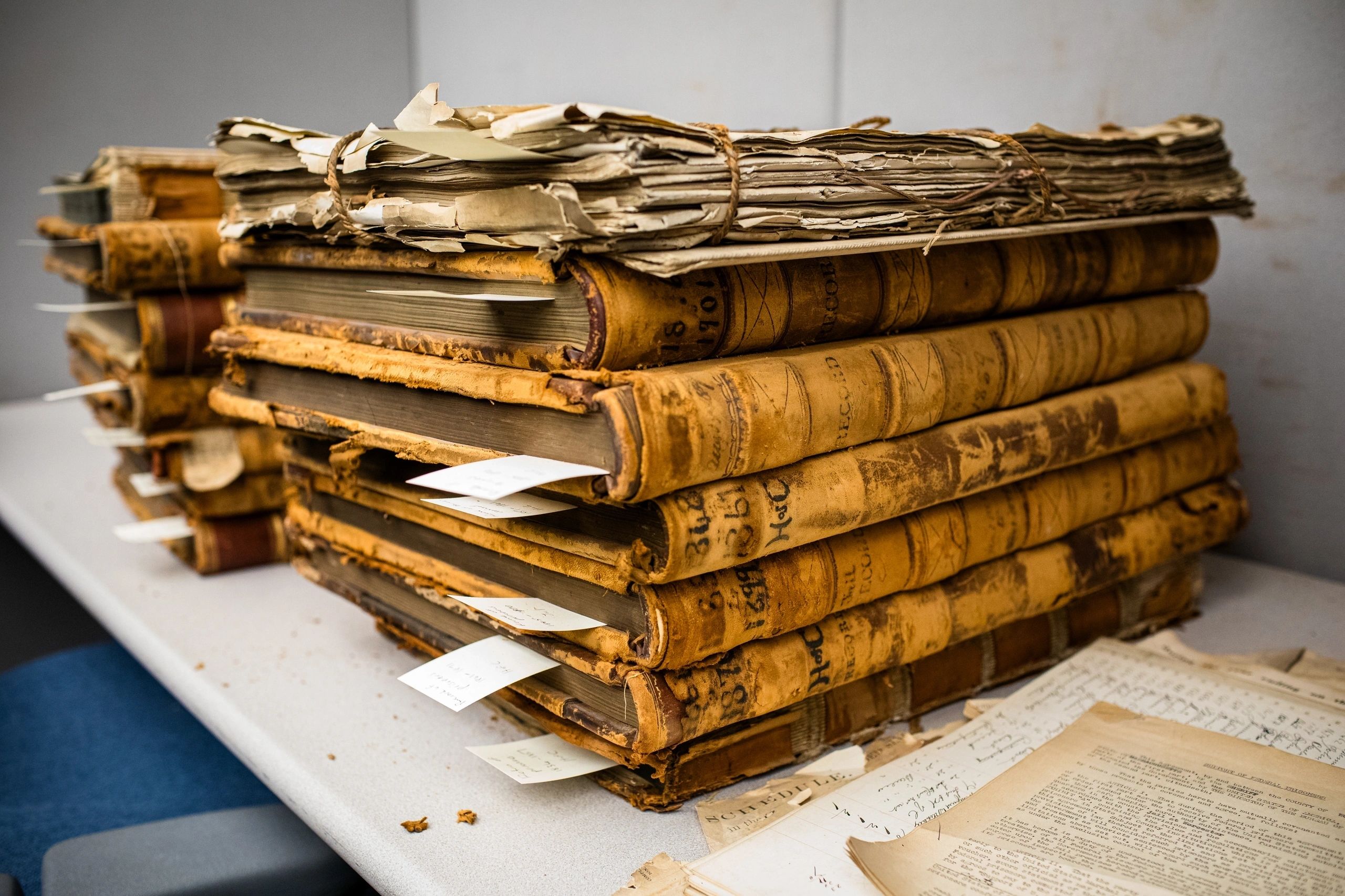 A priority for the AAS is to make these jail records available for the public to use (photo submitted)