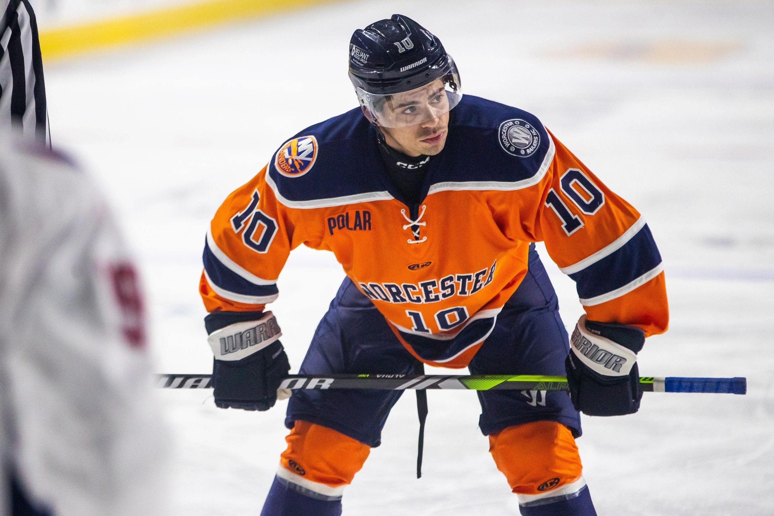 Kaplan played college hockey at Sacred Heart and Vermont (photo by Ben Schenck)