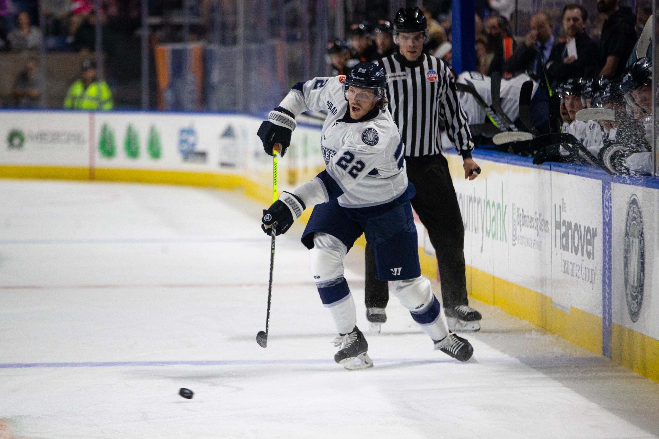 Griffin Luce turns 27 on the Monday following a weekend against Trois-Rivieres (photo by Ben Schenck)