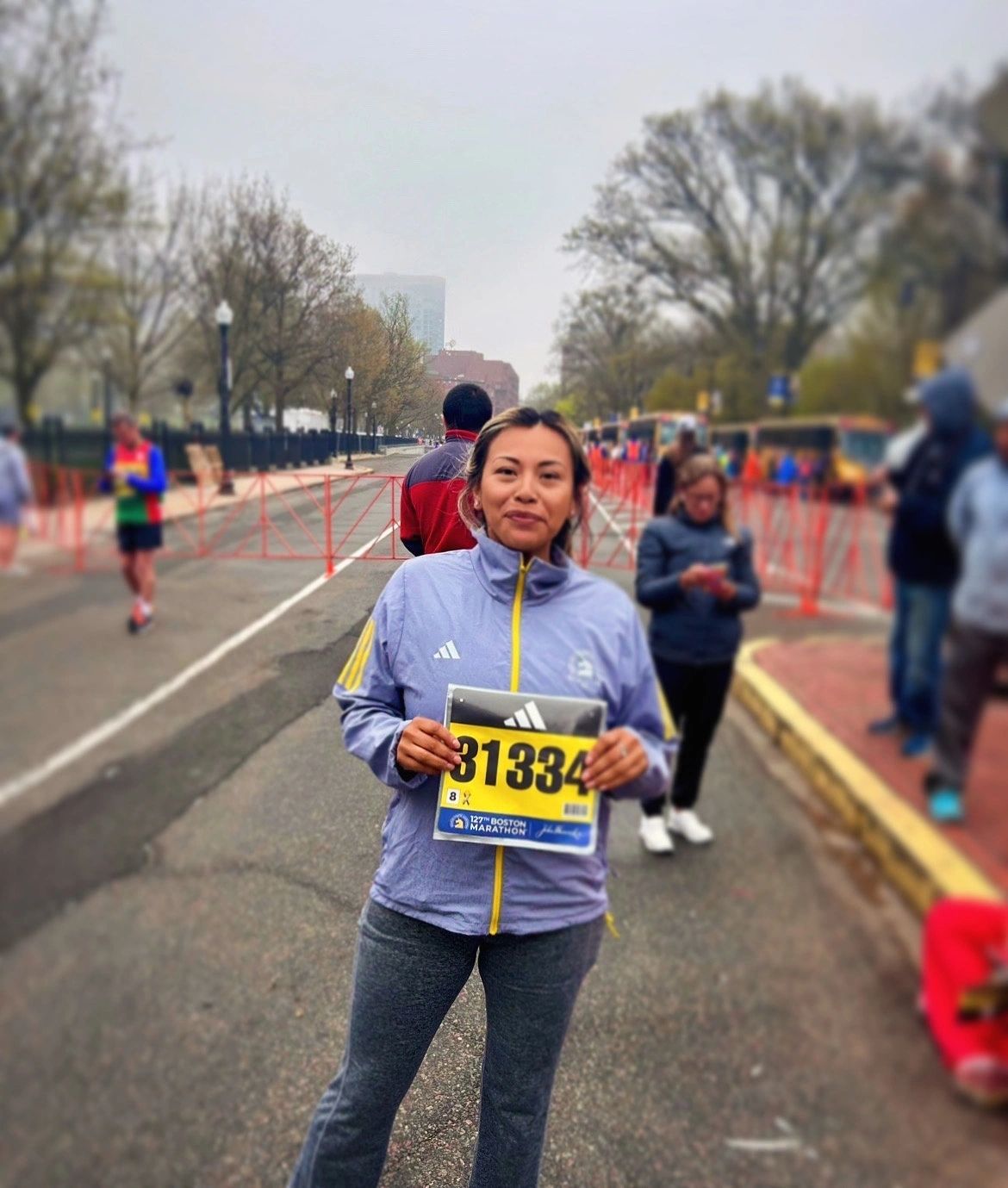 This is Emily Myers second time running the Boston Marathon (photo submitted)