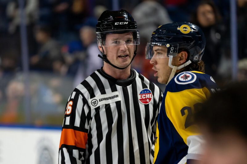 From stripes to the bench; Railers’ Chris Rumble takes rare path