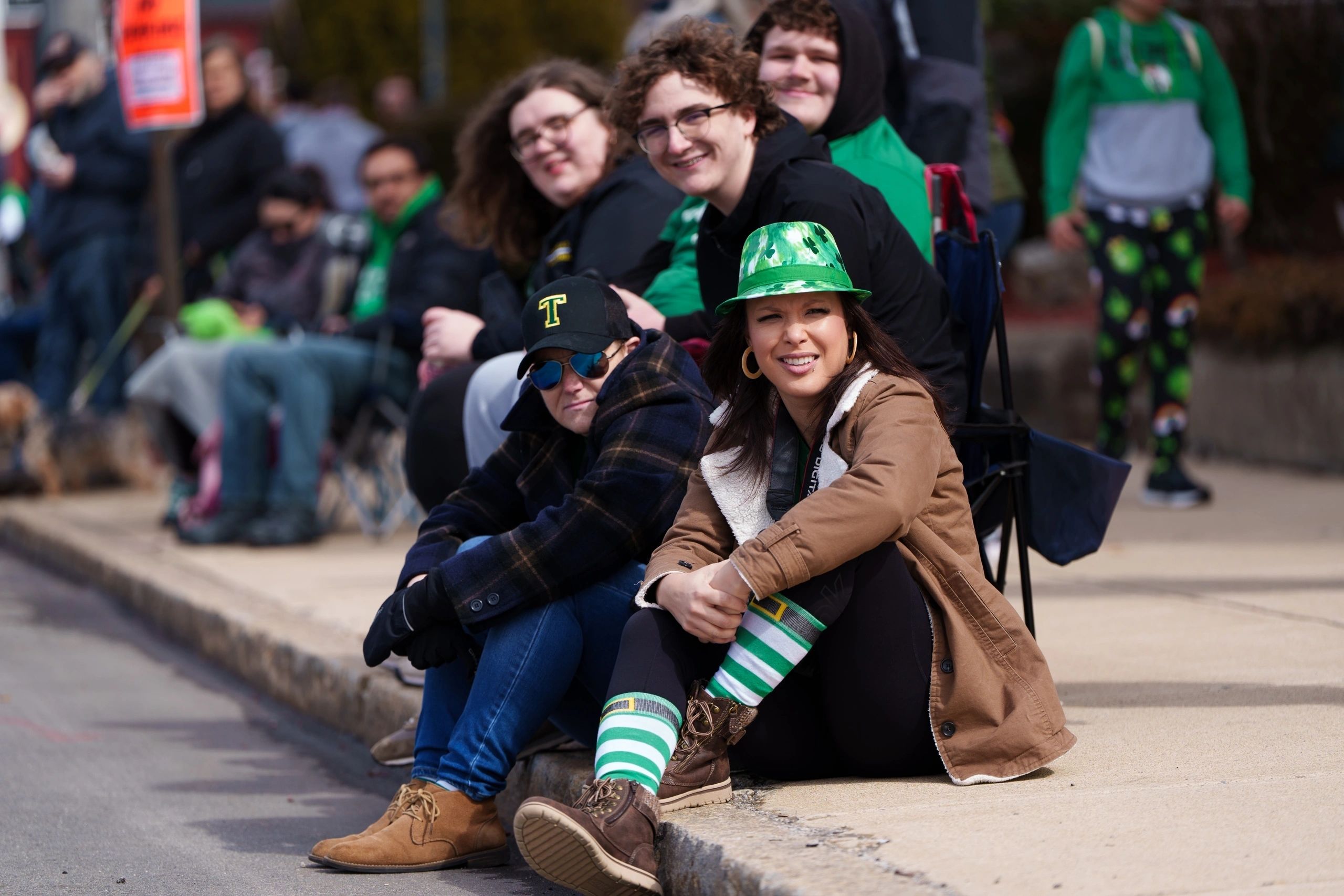 Parade fans take in the scene (photo submitted)