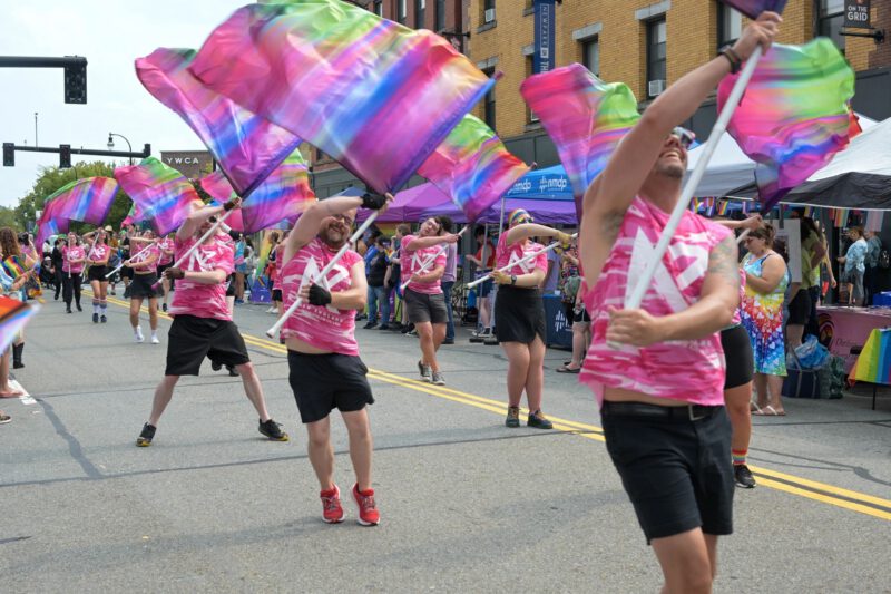 Despite stormy weather, Worcester Pride shines through the rain