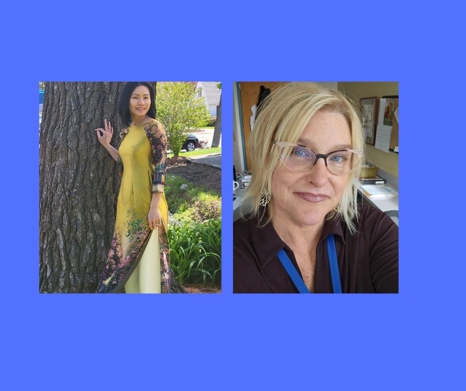Dawn Perry (L) and Mary Piecewicz (R)