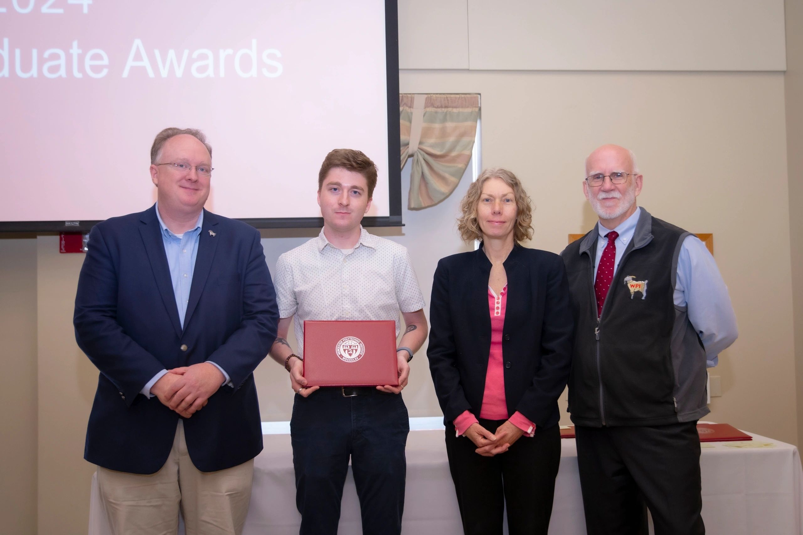 Gabriel Espinosa, class of 2024, is among the four winners of the award (photo submitted)