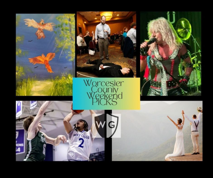 Exhibit, bridal expo, college hoops, Crüe copy: 5 weekend things