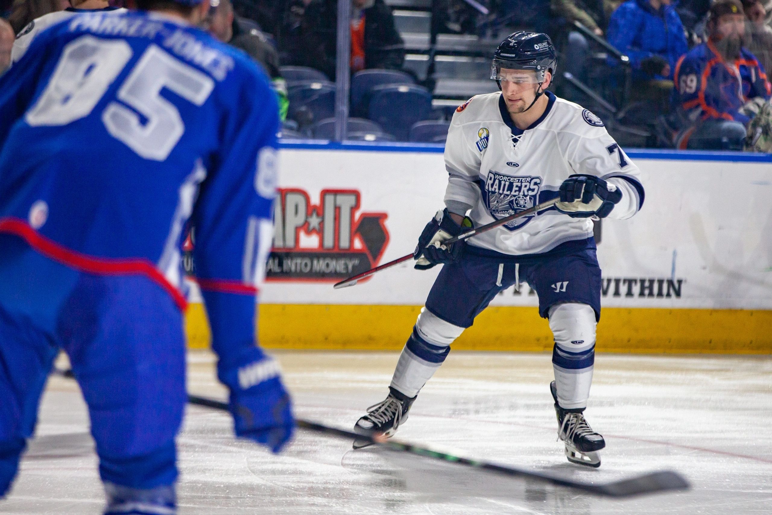 Nick Pennucci is the second known Worcester State product to reach the ECHL level (photo by Ben Schenck)