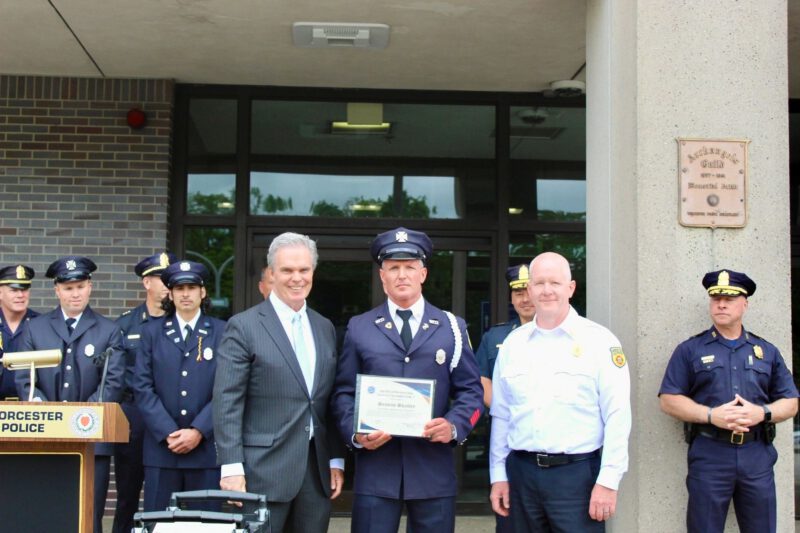 Worcester first responders honored for heroic fire rescues