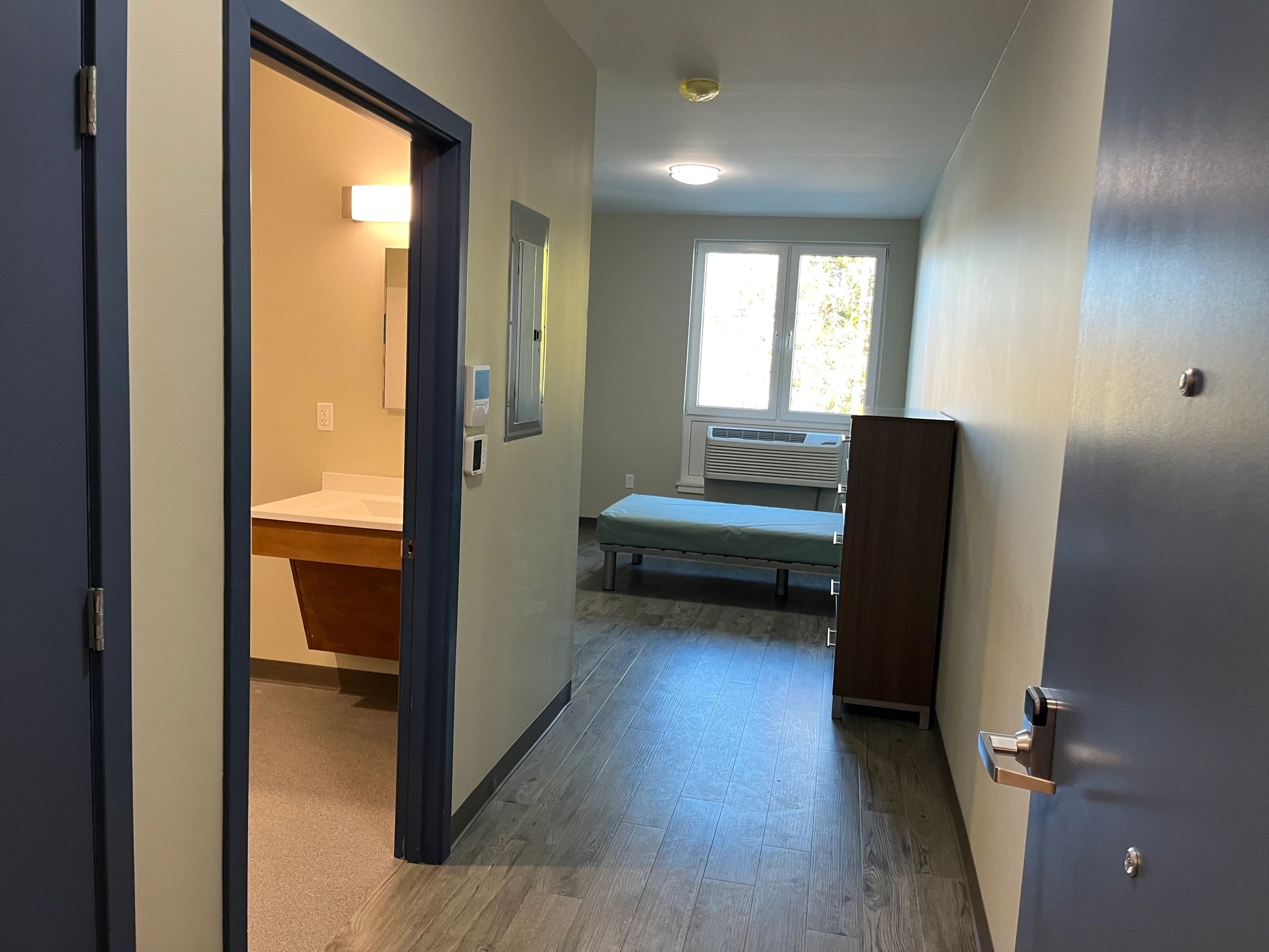 Residents will start moving into the building at the end of November or beginning of December