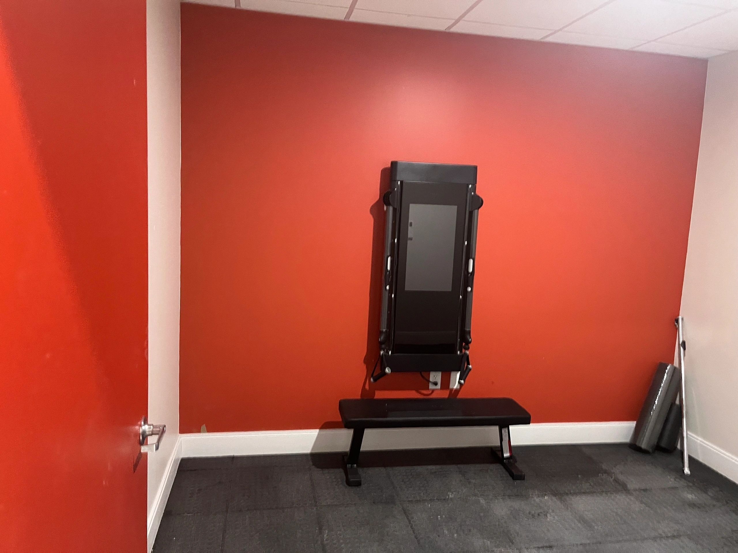 A personal fitness room in 13 Sudbury St. 
