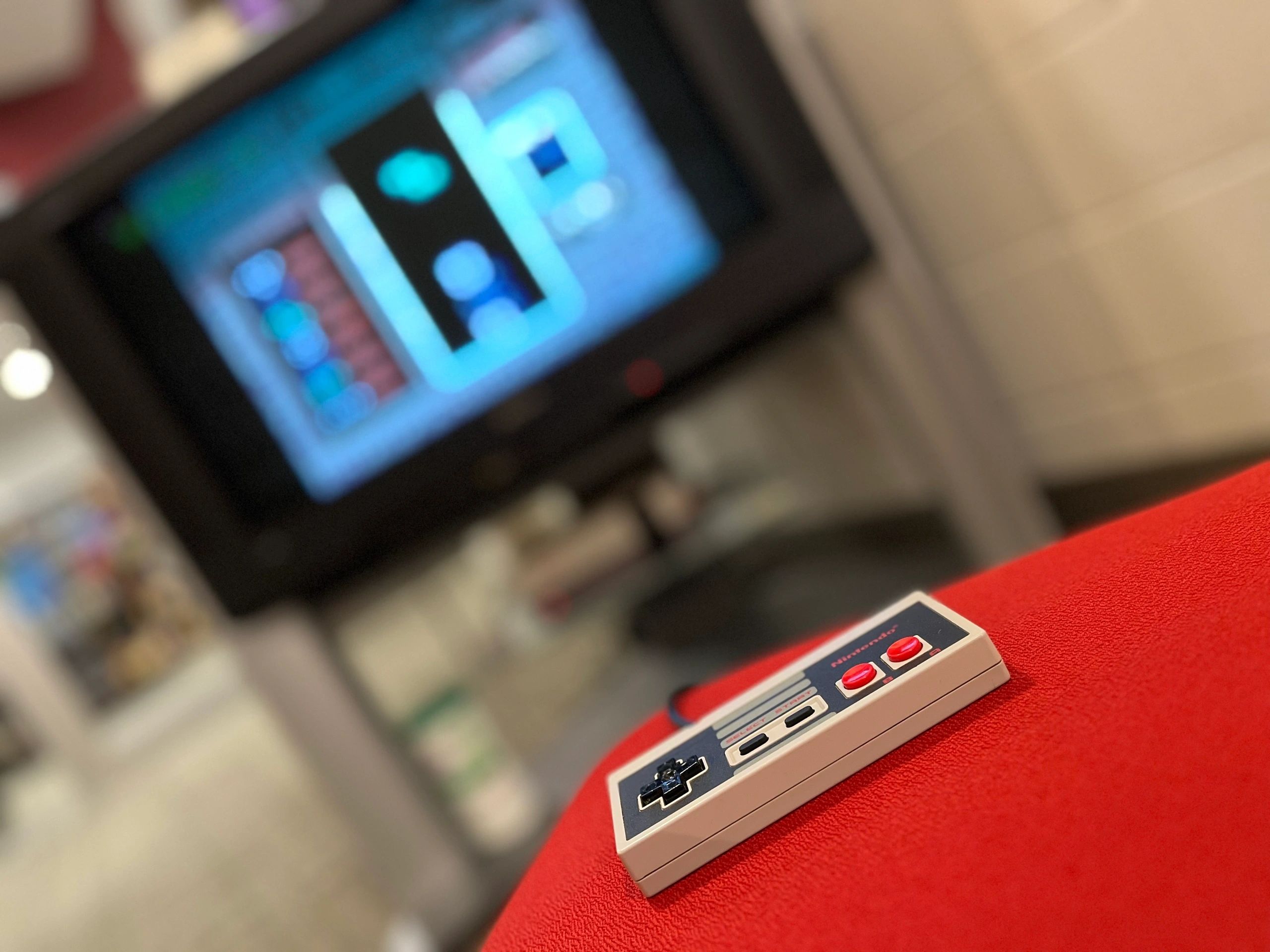 The exhibit features a collection of video game consoles spanning several decades (photo via WPI)