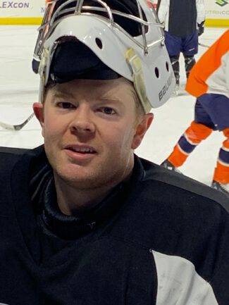 A good case can be made for calling John Muse the best minor league goaltender in the past 15 years (photo by Bill Ballou))