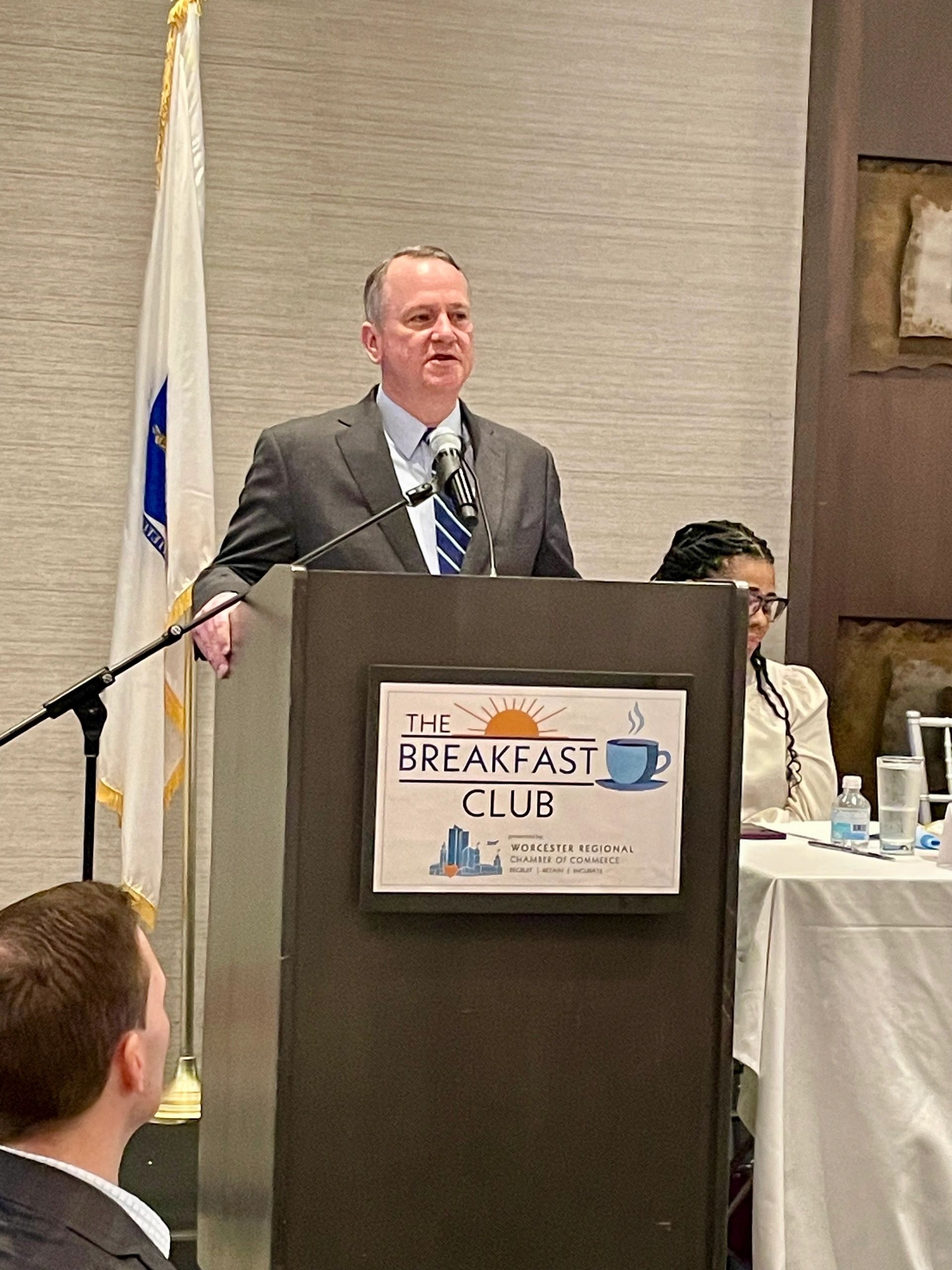 Tim Murray, president and CEO of the Worcester Regional Chamber of Commerce  (photo by Bill Doyle)