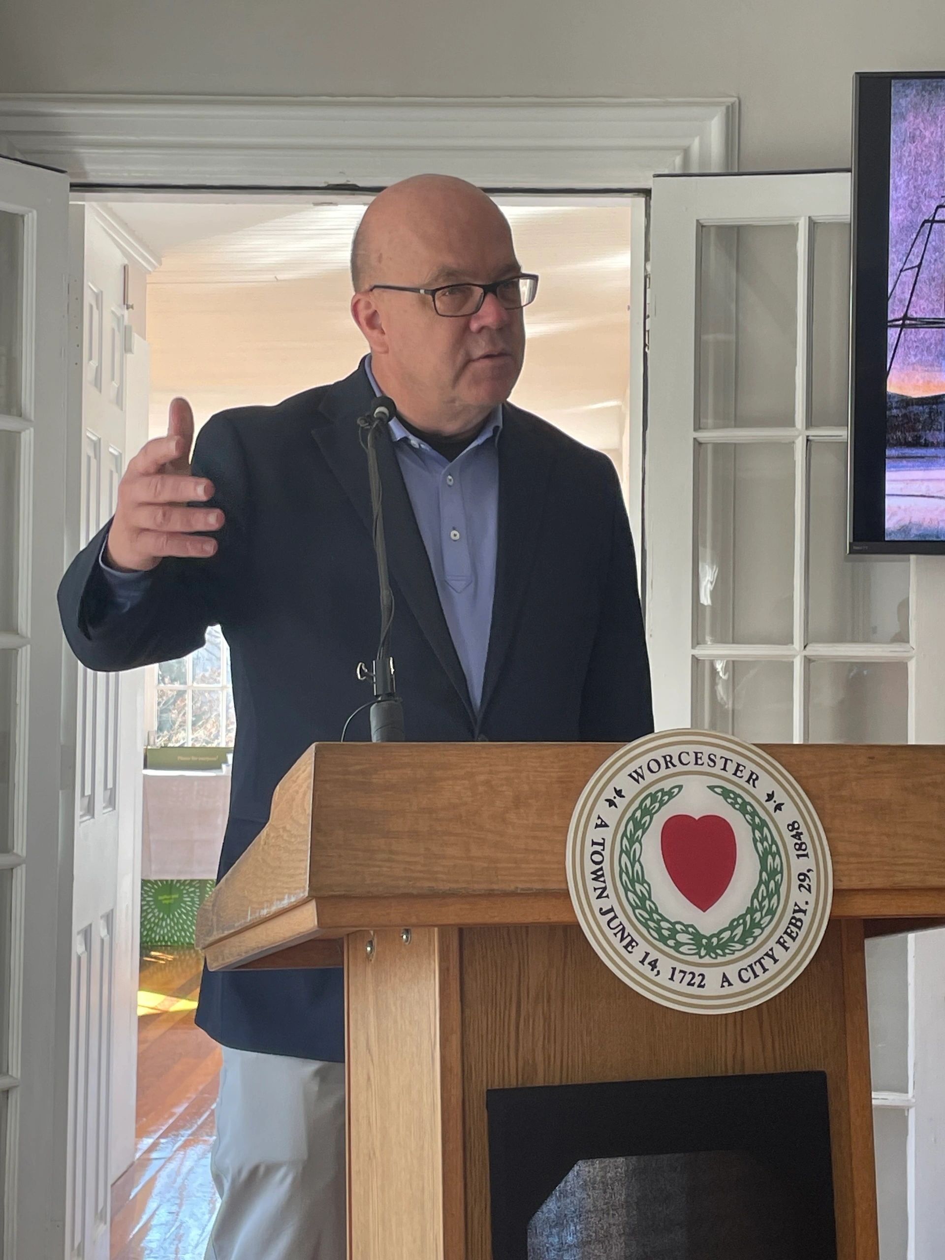 Congressman James McGovern (photo by Bill Doyle)