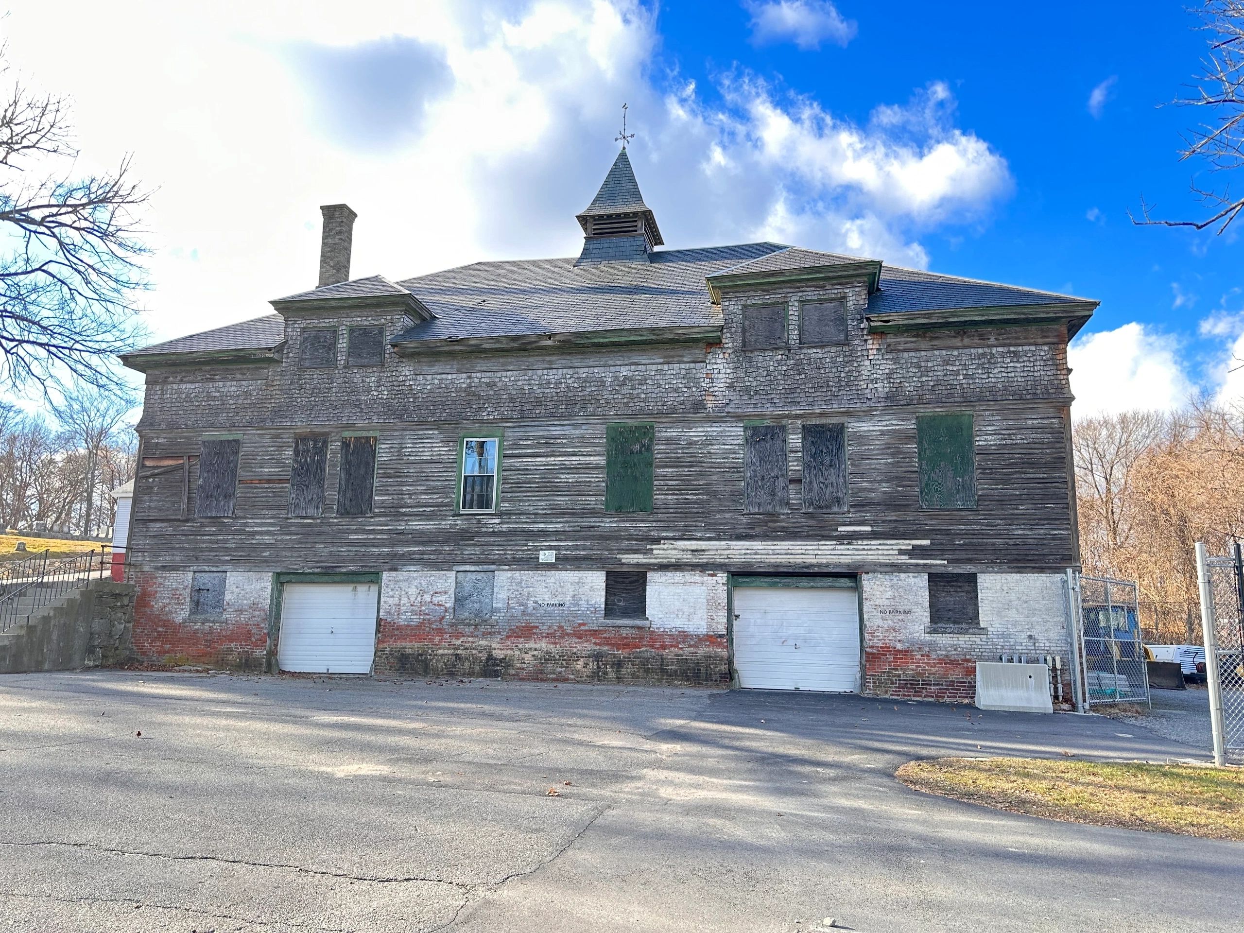 The Hope Cemetery barn was built in 1882 and has a hayloft (photo submitted)