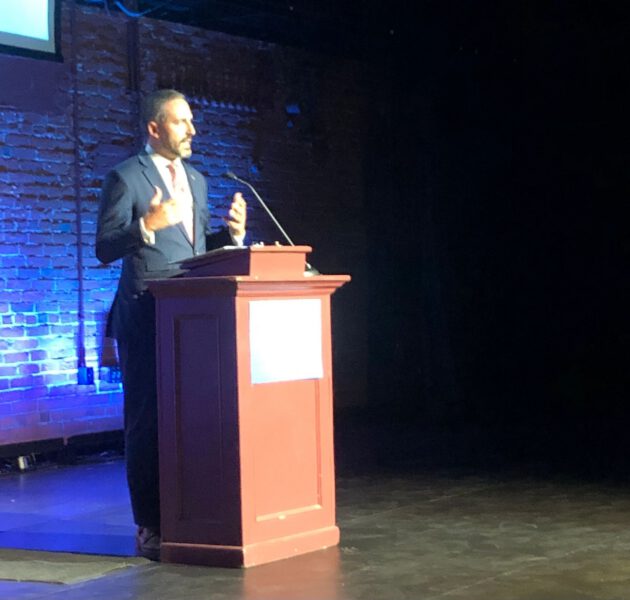 Batista delivers State of the City amid shouts, chants, callouts