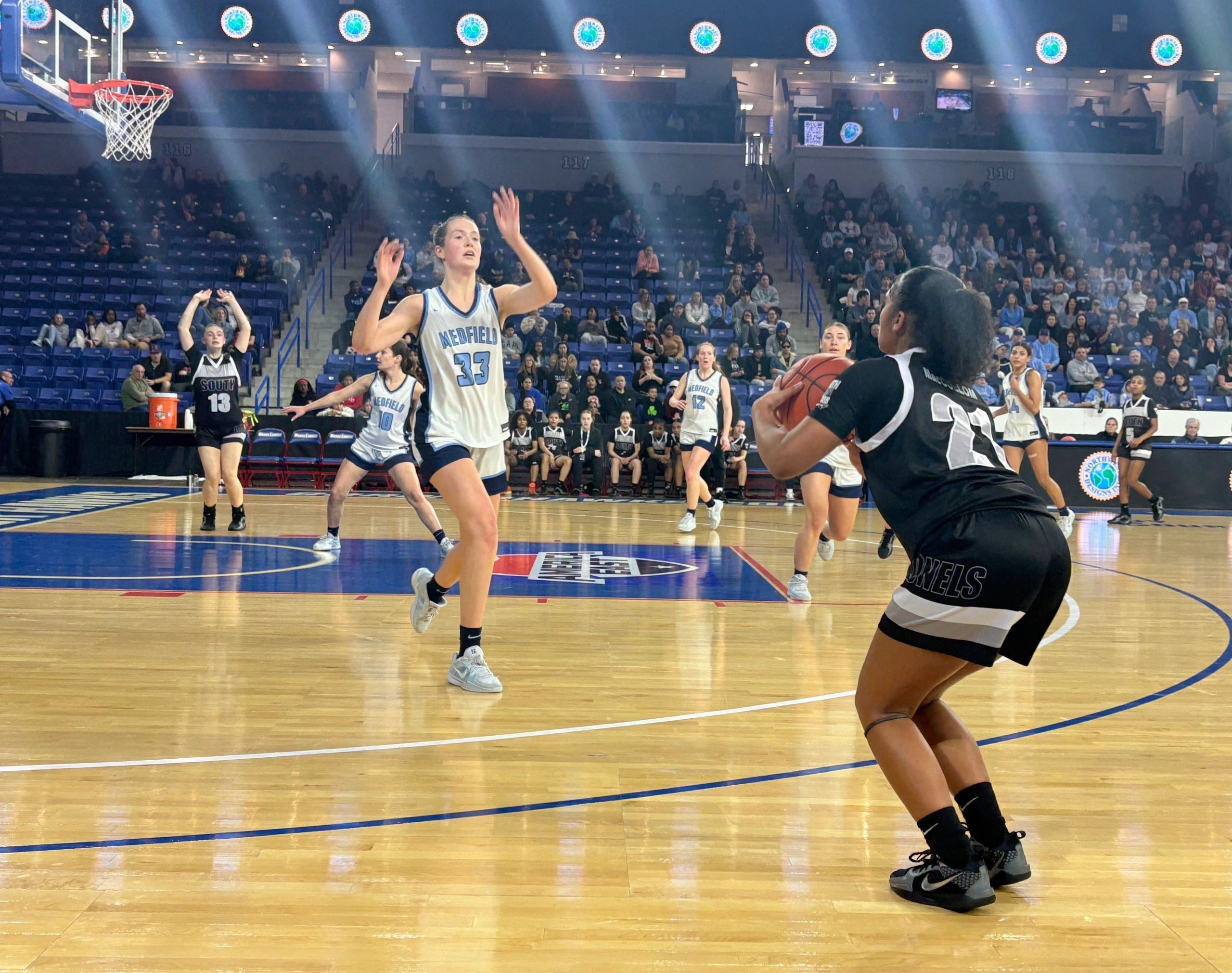 Junior Ava MacCollom finished with six points for South (photo by Mike Vigneux)