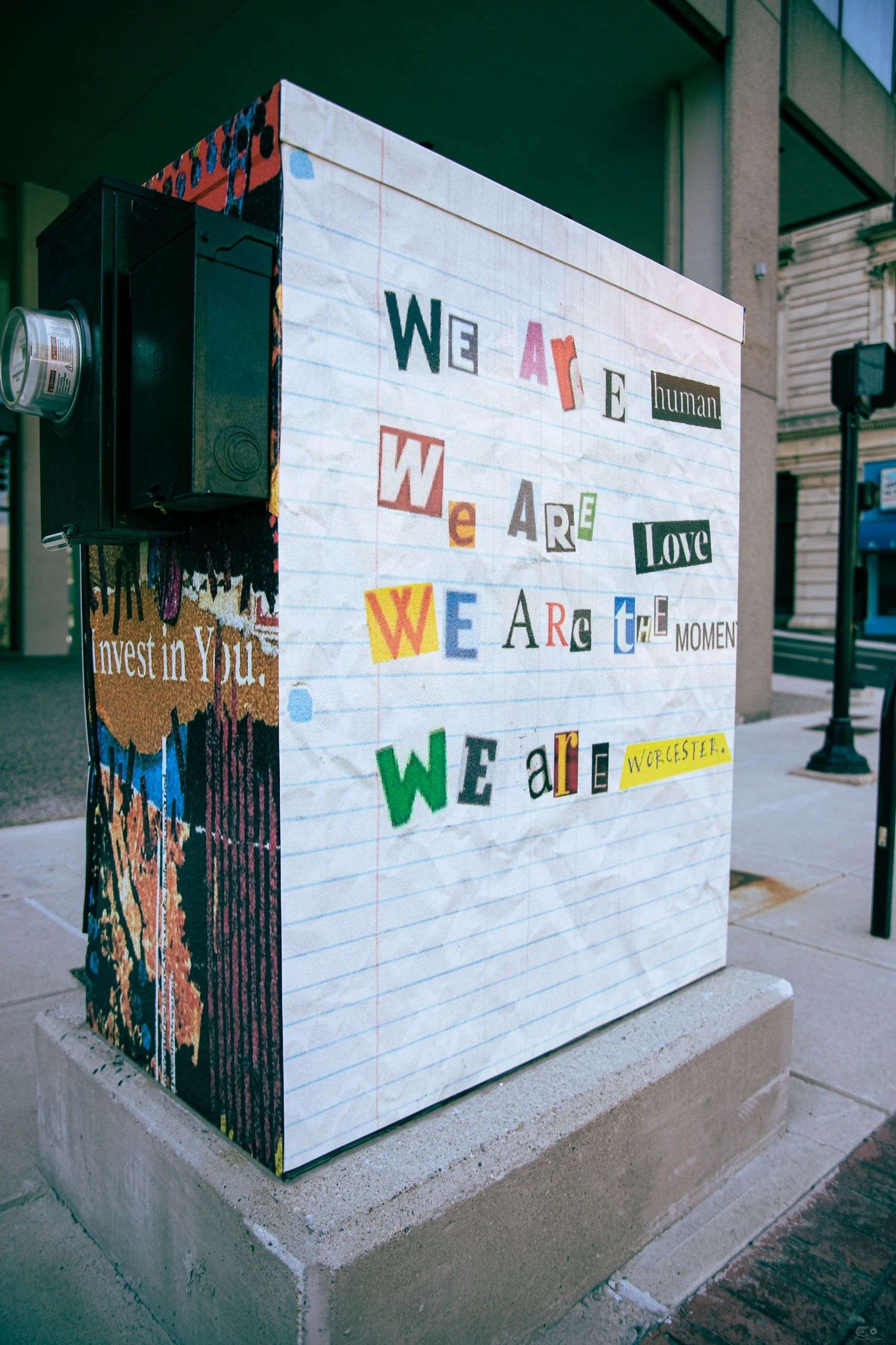 The artwork was reviewed by a panel of local cultural leaders (photo credit: City of Worcester)