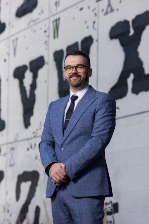 Jason Homer has led Worcester's seven branch library since 2020 (photo credit: Mike Hendrickson/WPL)