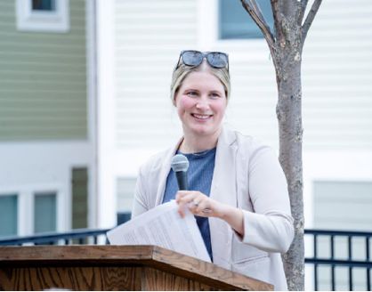 The Community Builders Julia Scannell is the senior project manager (photo submitted)