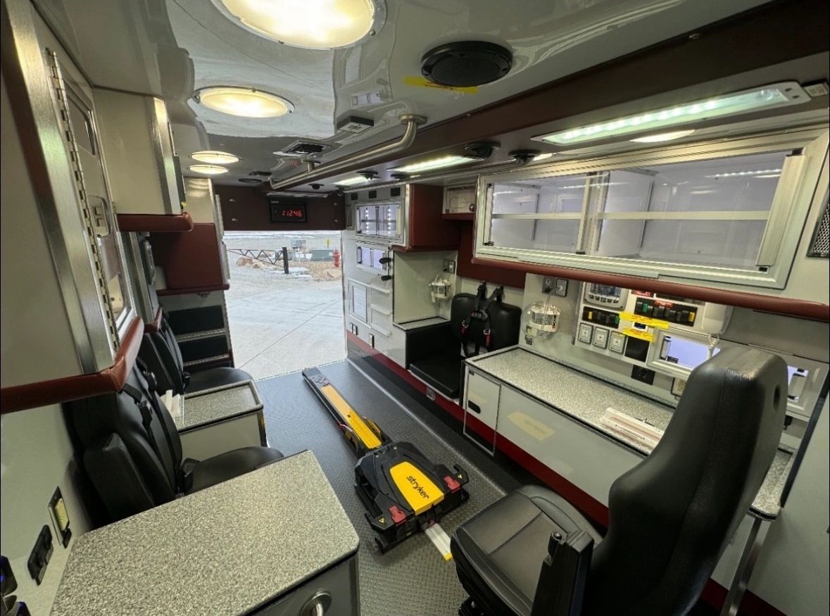 The new vehicle is especially for the "sickest of the sick patients" (photo courtesy)