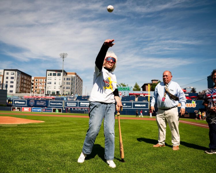 That’s no curveball: Maybelle Blair still stealing the show at 98
