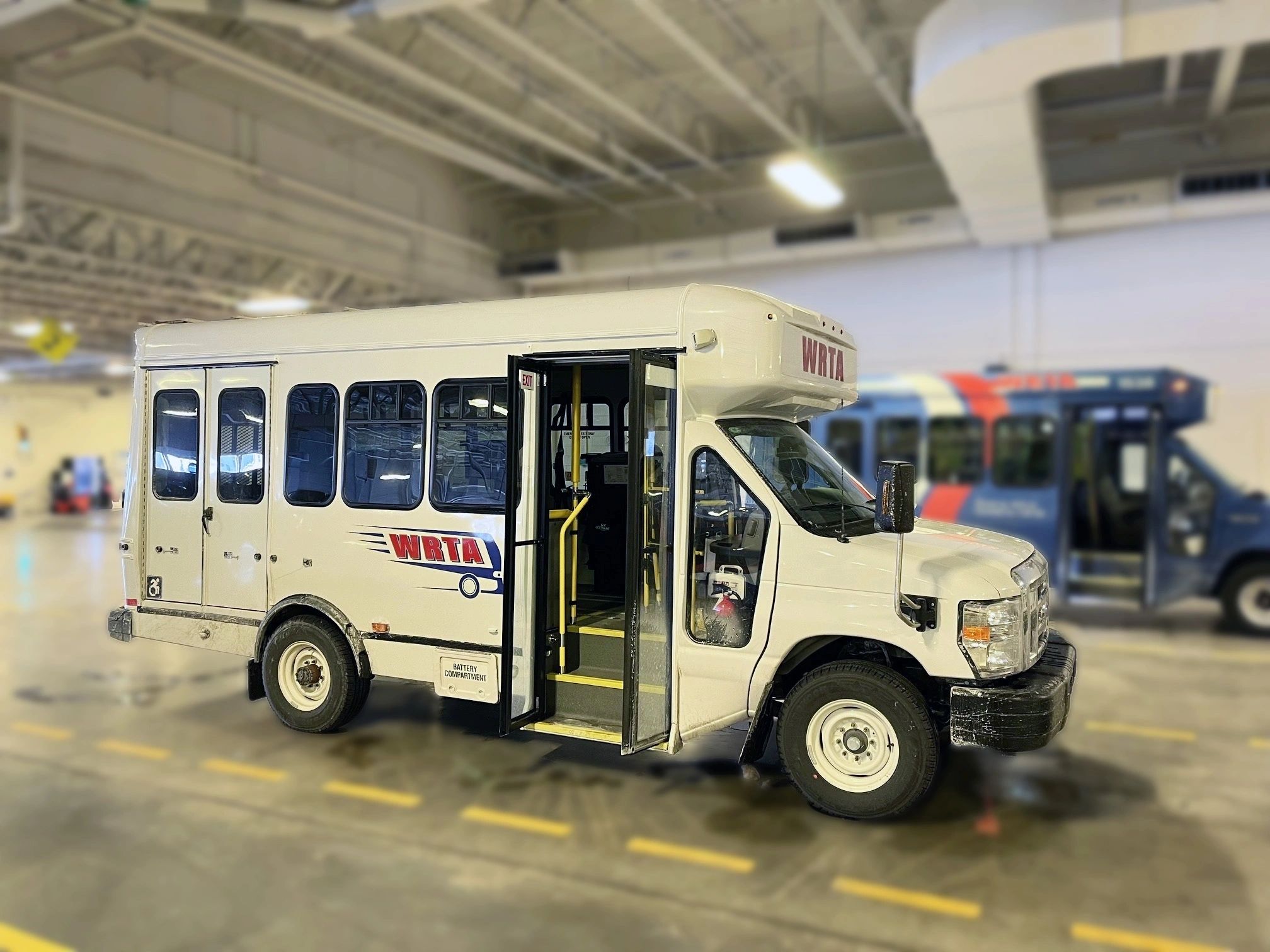 The WRTA recently added seven new accessible vans to its fleet thanks to a federal grant program (photo submitted)