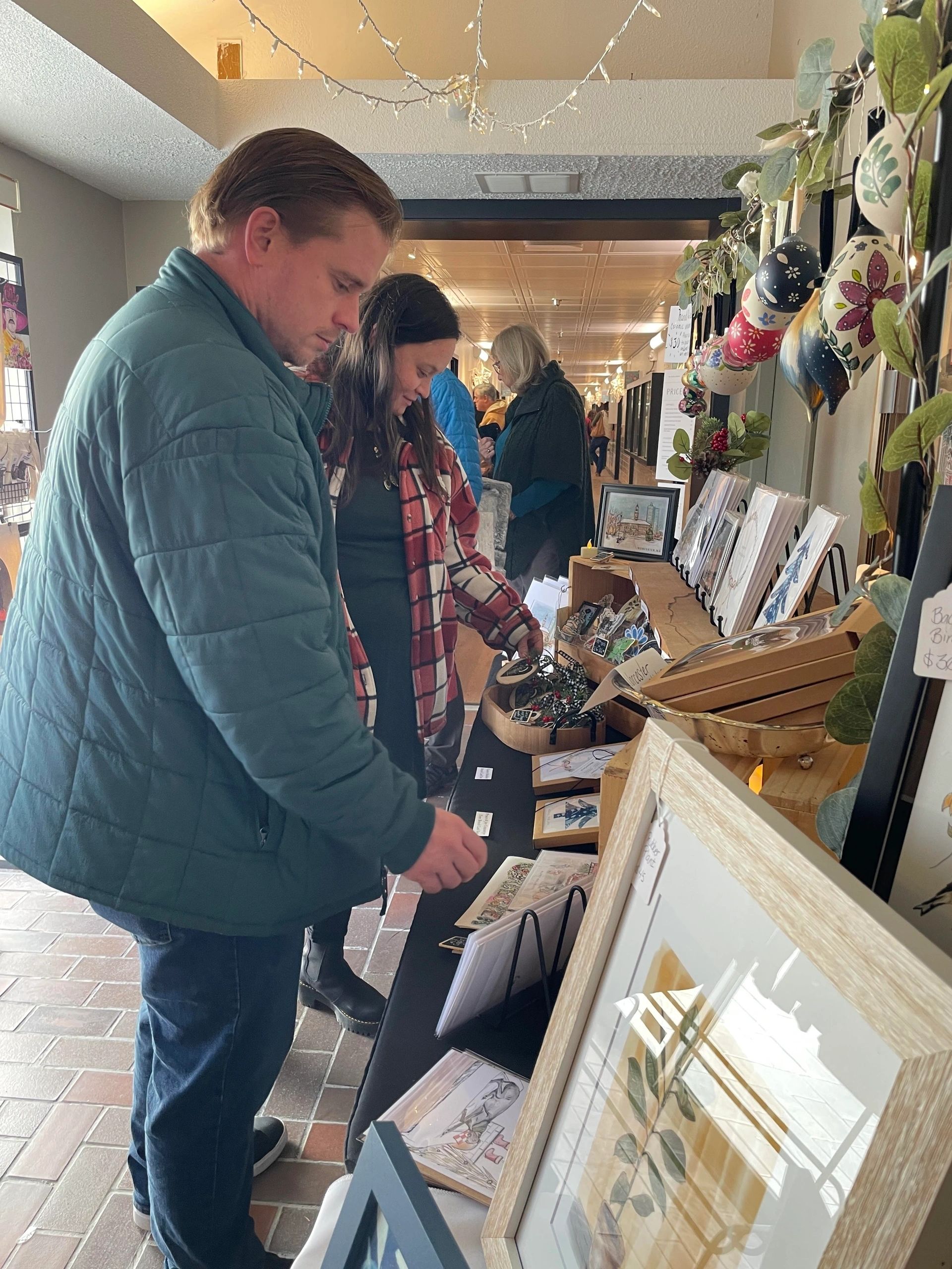  James Shirley and Micah Cash shop at SMR Design, at Worcester Center for Crafts (photo by Christine Quirk)