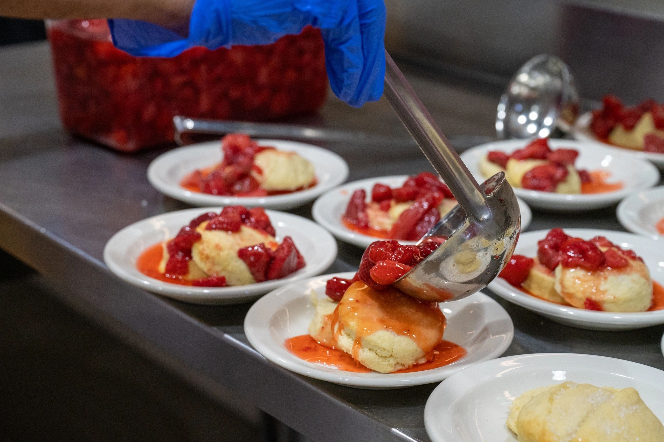 At the program’s completion, participants prepare a meal (that includes food like this!) for family and friends to demonstrate their skills (photo submitted)