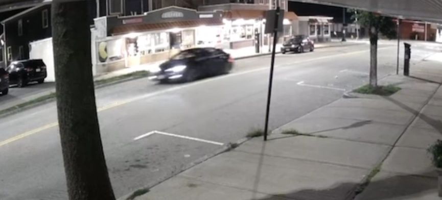 Screen shot of a video that shows the vehicle that allegedly struck a man on an electric scooter July 19 (via WPD)