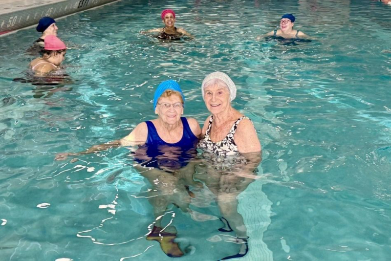 90 and Thriving: YWCA Swimmers Inspire Active Aging