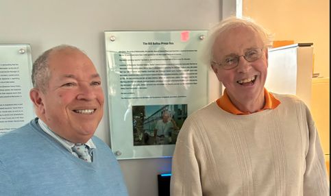 Legendary sports reporter Ballou honored with WooSox press box