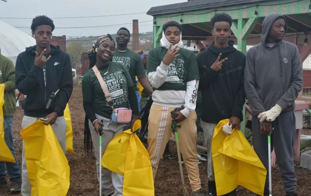 The Earth Day cleanups remain a cornerstone of REC's work and a symbol of civic pride (photo credit: REC)