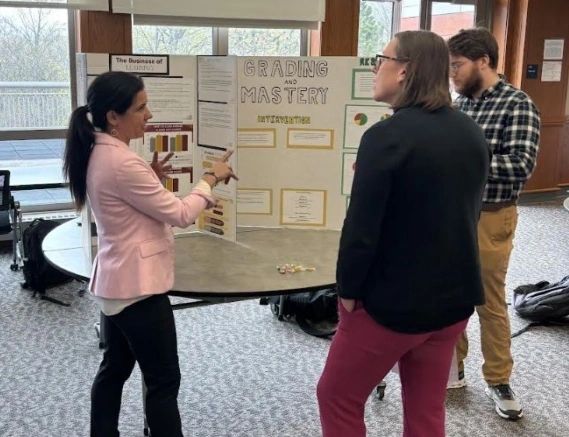 Officials presenting Mastery Grading during a symposium in 2024 (photo courtesy)