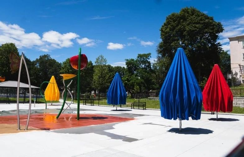 New spray park opens in Worcester’s University Park