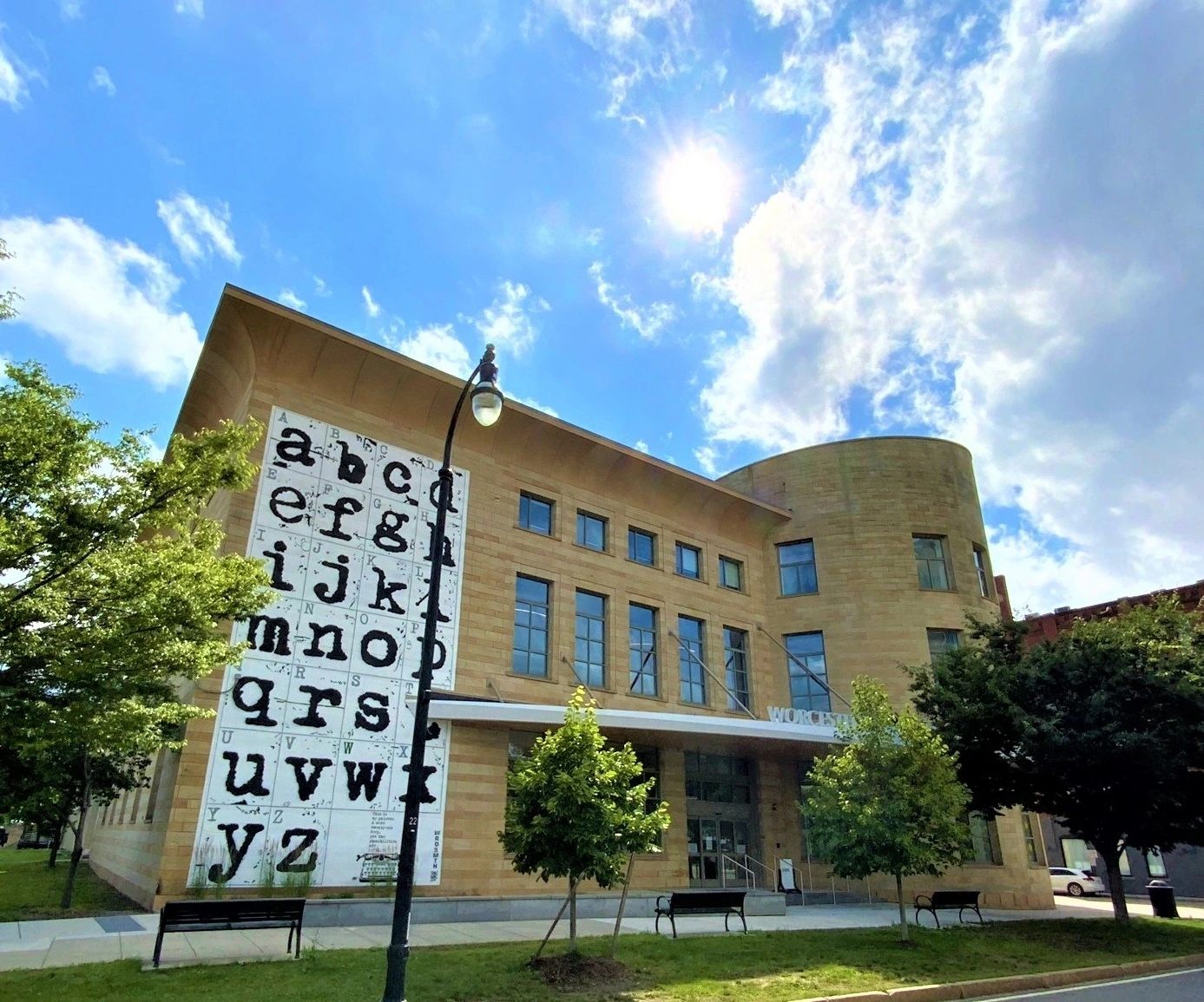 Worcester Public Library (photo via WPL)