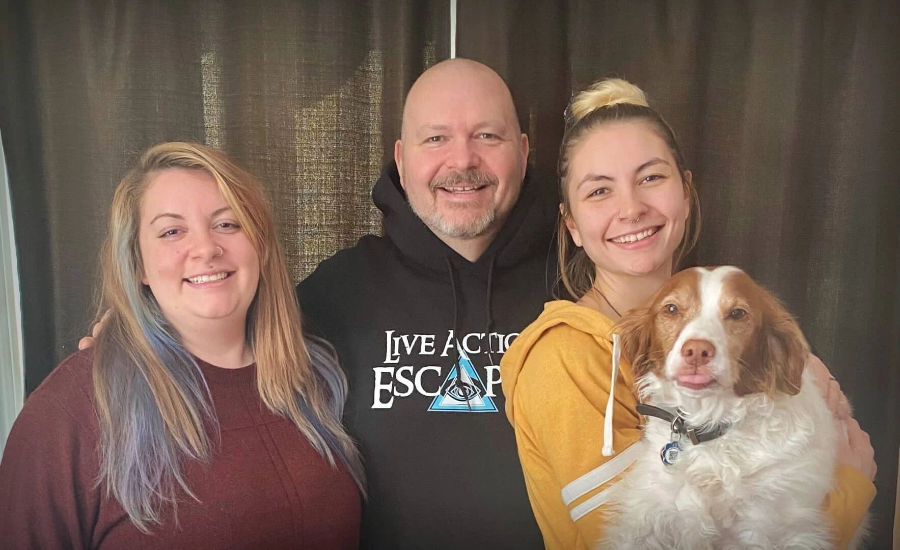 Amanda, Mike, Sabrina Paquin (photo courtesy)