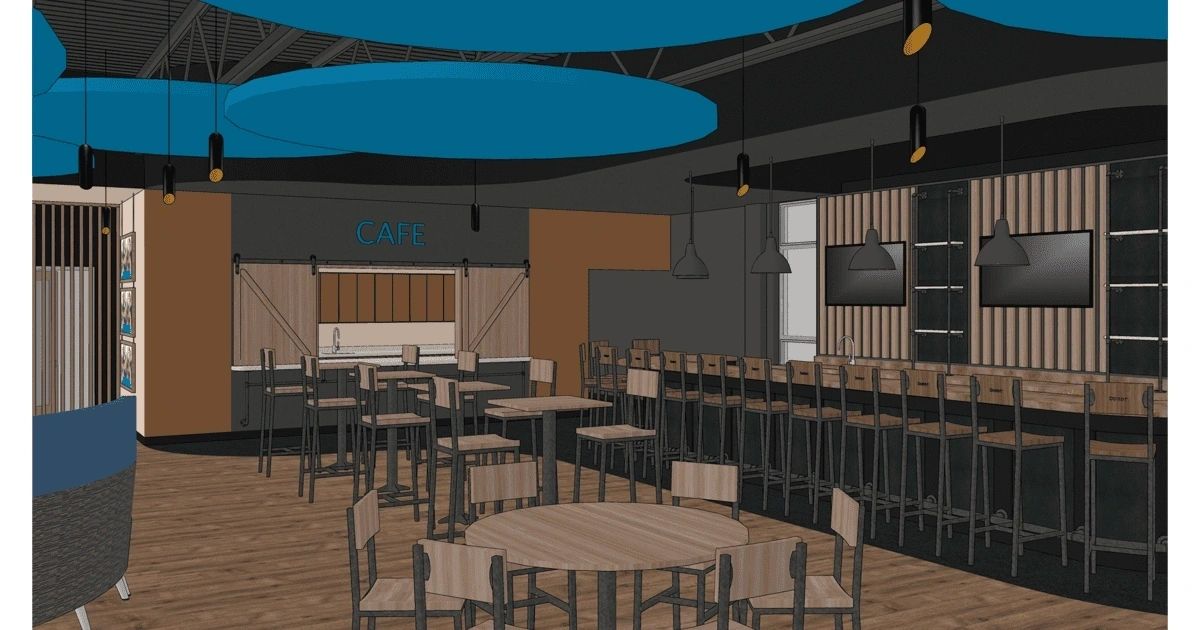 Rendering of the new Pierre's Pub at Assumption College (photo via Assumption College website)
