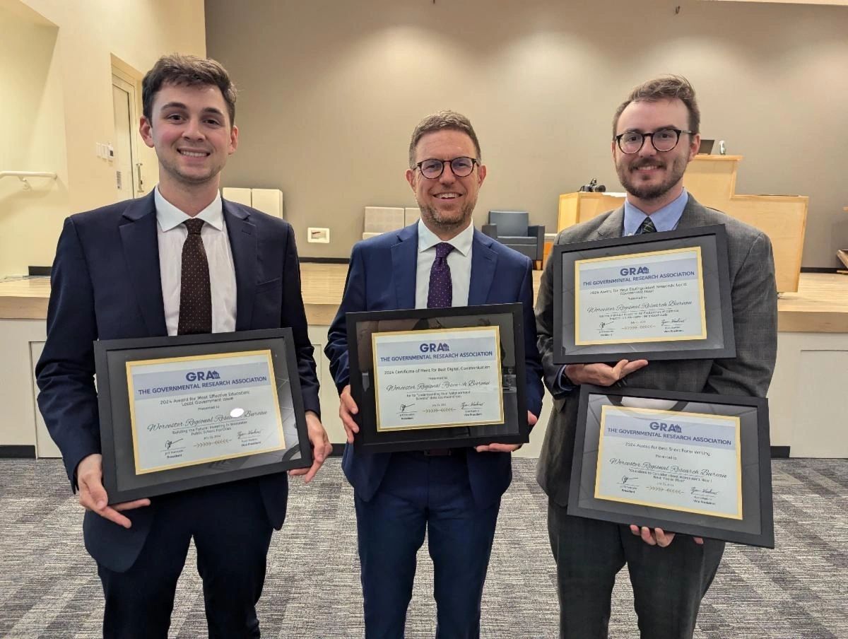 The WRRB nabbed three of the five top prizes at the national conference (photo submitted)