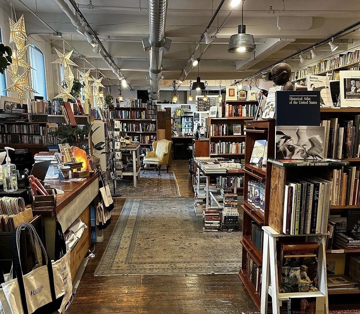 Bedlam Books was one of the Worcester locations used in the filming of "Letters to Santa" (photo via Instagram/Bedlam Books)