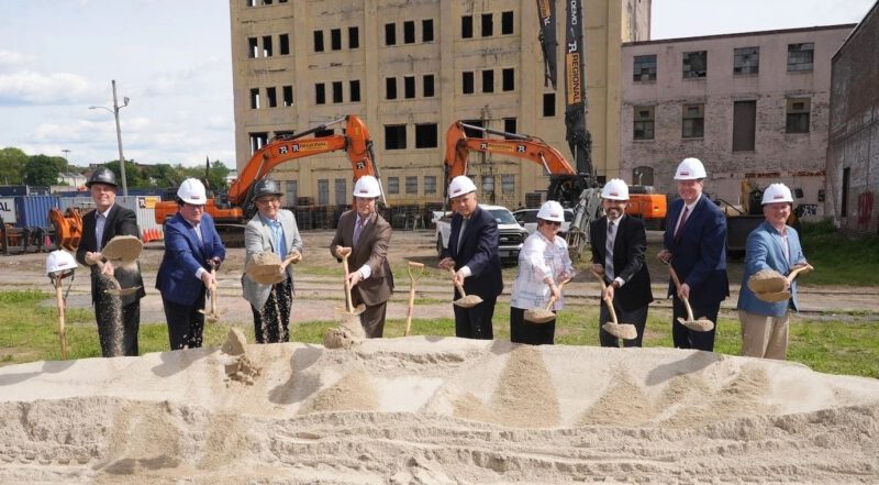 Work begins on $120M downtown Worcester housing development